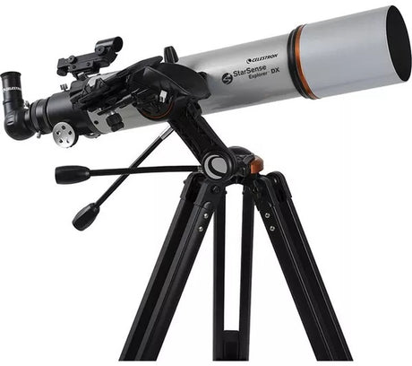 Celestron StarSense Explorer DX 102AZ App-Enabled Refractor Telescope - Grey