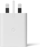 Google Pixel 2021 30W USB-C Fast Charger Plug with Type C Cable - White