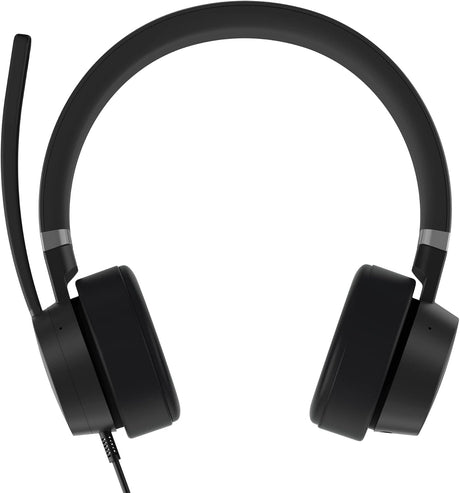 Lenovo Go On-Ear Wired Active Noise Cancelling Headset - Thunder Black