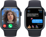 Apple Watch Series 9 GPS 41mm Retina Display Fitness Smartwatch - Midnight