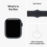 Apple Watch Series 9 GPS 41mm Retina Display Fitness Smartwatch - Midnight