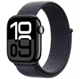 Apple Watch Series 10 GPS 42mm Sports Smartwatch - Jet Black/Carbon Neutral