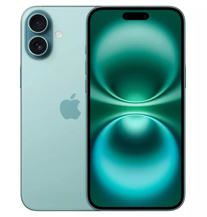 Apple iPhone 16 Plus 6.7'' 5G Smartphone 128GB Unlocked SIM-Free - Teal - Kazoop 