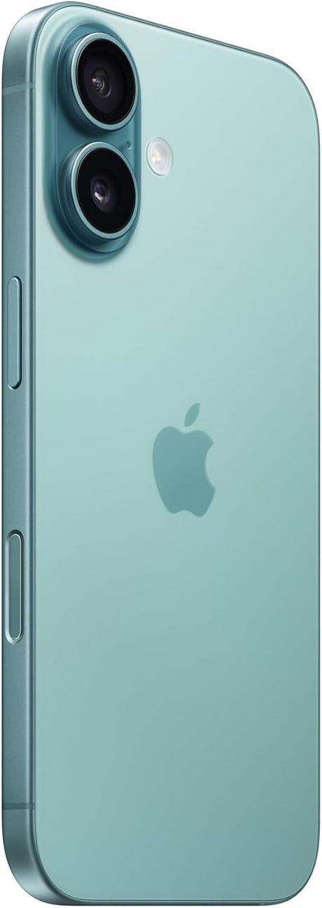 Apple iPhone 16 128GB 5G SIM-Free 6.1" Smartphone Unlocked Dual-SIM - Teal - Kazoop 