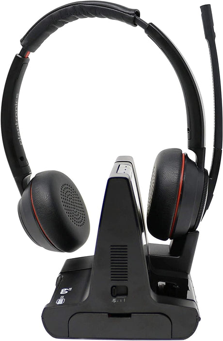 Poly SAVI W8220-M Office Stereo DECT Binaural Dual Headset - Black