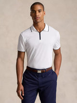 Ralph Lauren Polo Men's Golf Shirt Size S - Cream White/Refined Navy