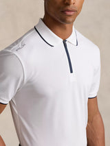 Ralph Lauren Polo Men's Golf Shirt Size S - Cream White/Refined Navy