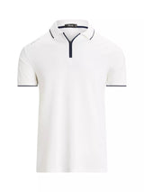 Ralph Lauren Polo Men's Golf Shirt Size S - Cream White/Refined Navy