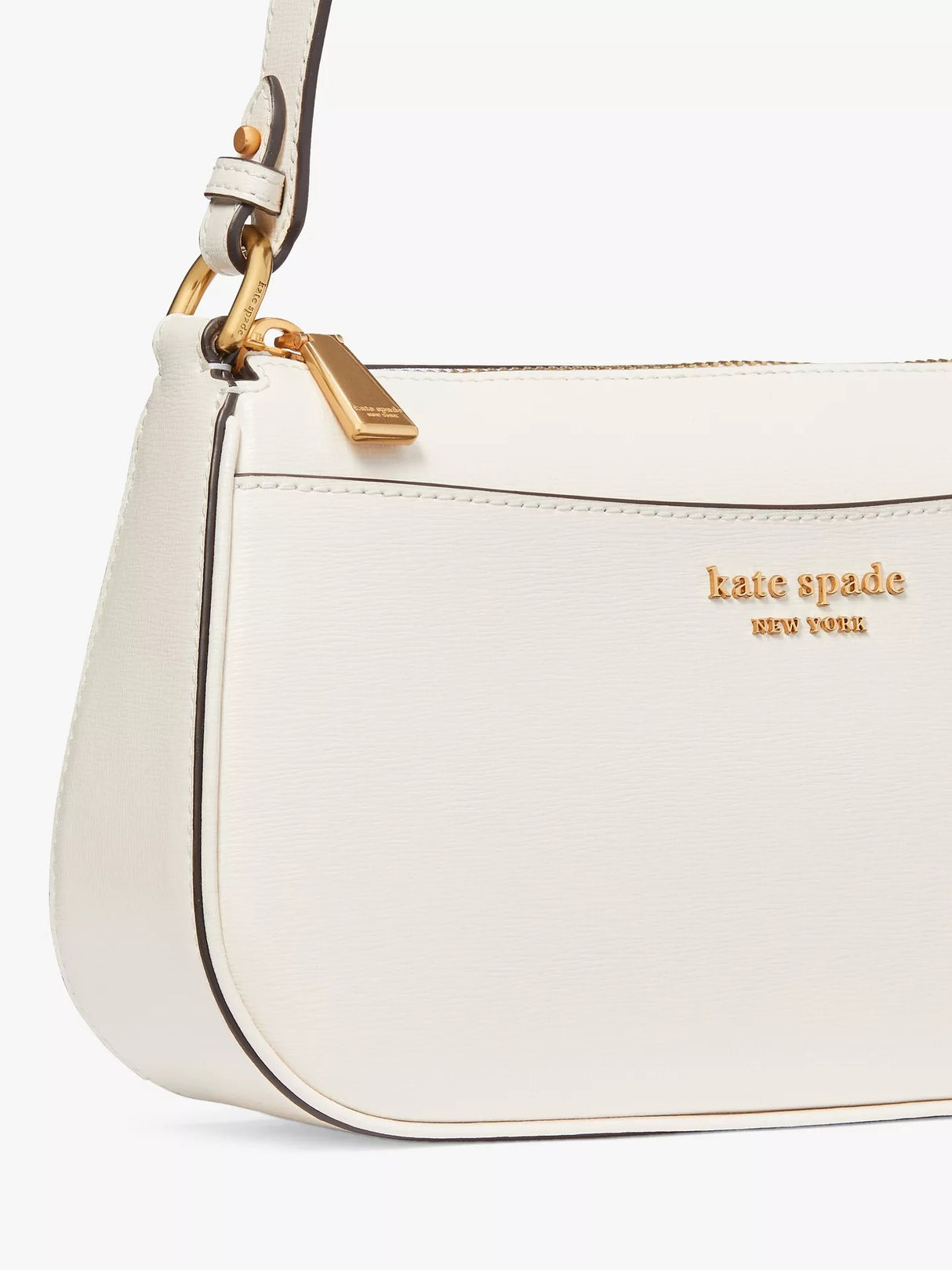 Kate Spade New York Women's Bleeker Leather Crossbody Bag - Parchment