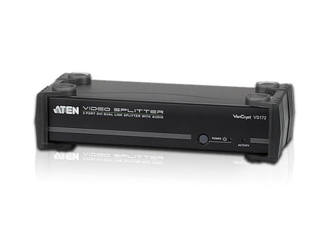 Aten DVI Dual Link Video Splitter 2K-resolution with Audio support 2 port - Kazoop 