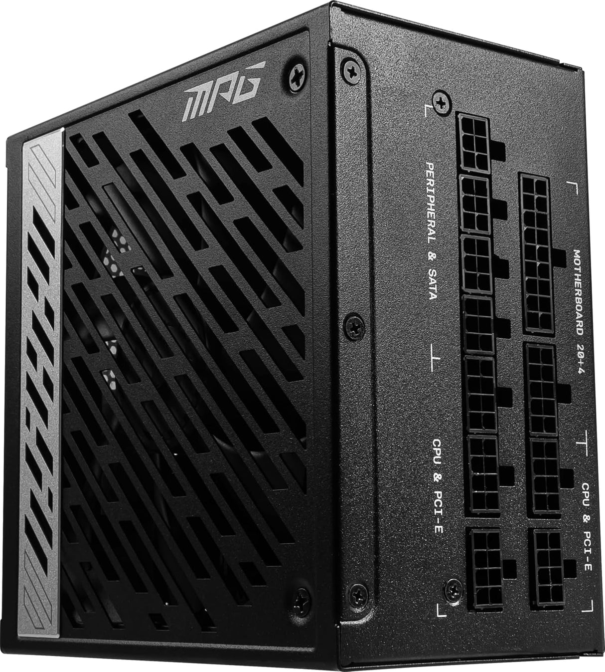 MSI MPG A1000G 80 Plus Gold Gaming Power Supply Unit 1000W - Black