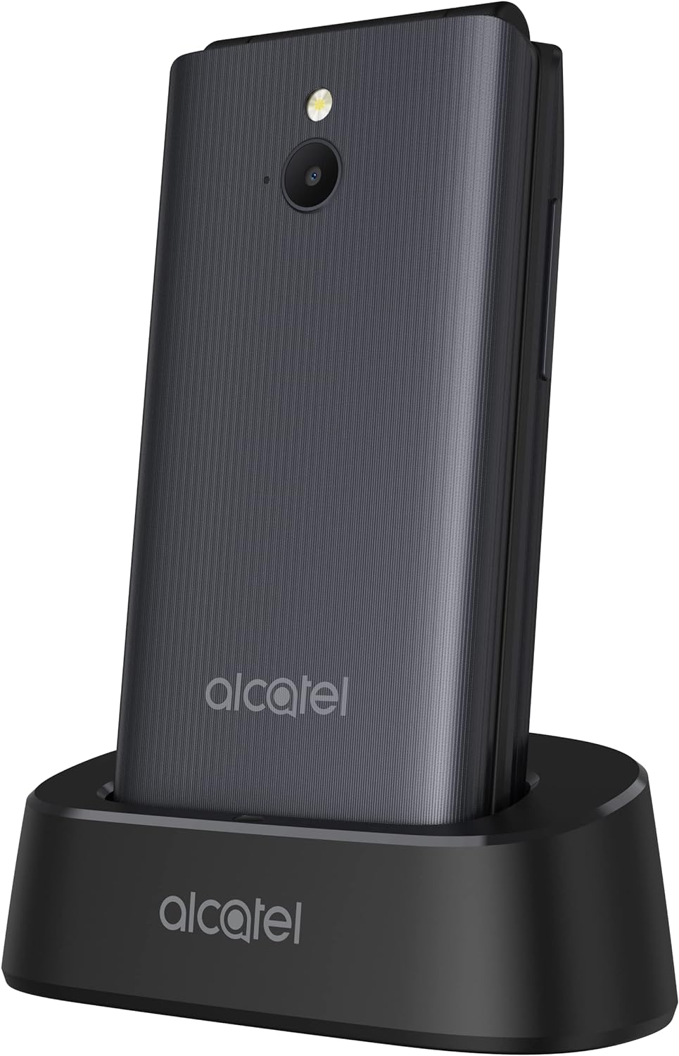 Alcatel 3082x 128MB 4G Mobile Phone + Cradle Unlocked SIM-Free - Dark Grey