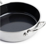 GreenPan Premiere 26cm 3.8L Stainless Steel Non-Stick Casserole with Lid