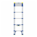 Werner 85029 Telescopic Soft Close Extension Ladder 2.9m 10 Rung - Silver - Kazoop 