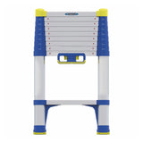 Werner 85029 Telescopic Soft Close Extension Ladder 2.9m 10 Rung - Silver - Kazoop 