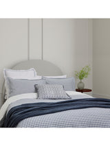 Bedeck of Belfast Mallory Double Duvet Cover Set H200 x W200 x D1cm - Navy - Kazoop 