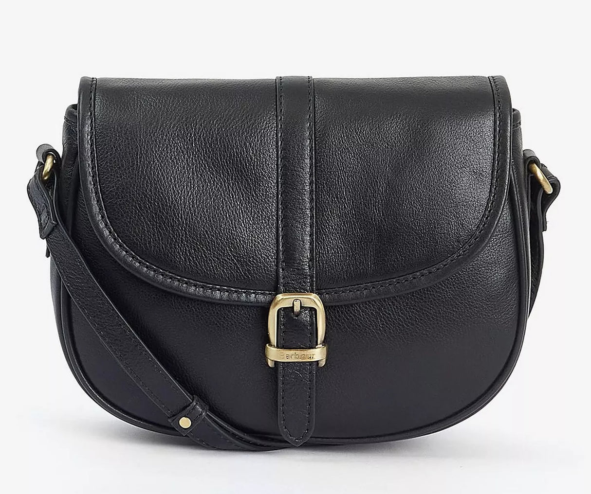 Barbour Women's Laire Classic Medium Crossbody Saddle Bag - Black