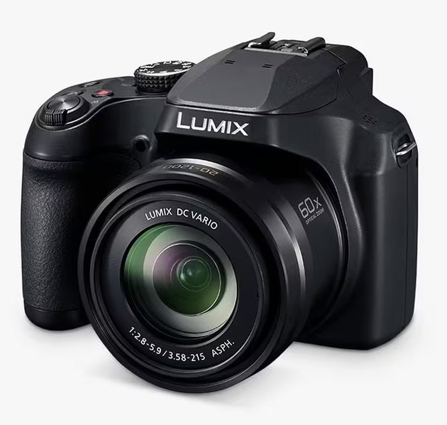 Panasonic Lumix DC-FZ82D 18.1MP 4K OLED Live 3'' Bridge Camera - Black - Kazoop 