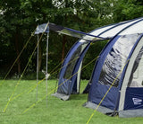 Streetwize Ontario Porch Awning 390 Waterproof Roll Up Shelter - Blue