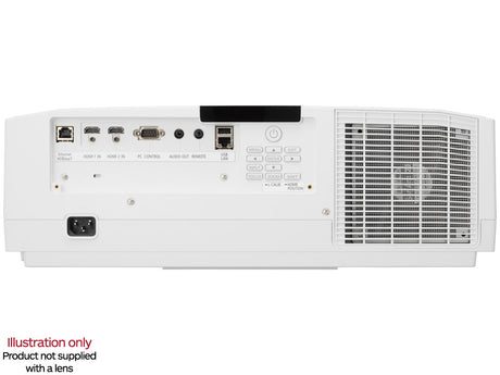 NEC PV710UL Laser Projector 7100 Lumens 16:10 WUXGA White - Body Only