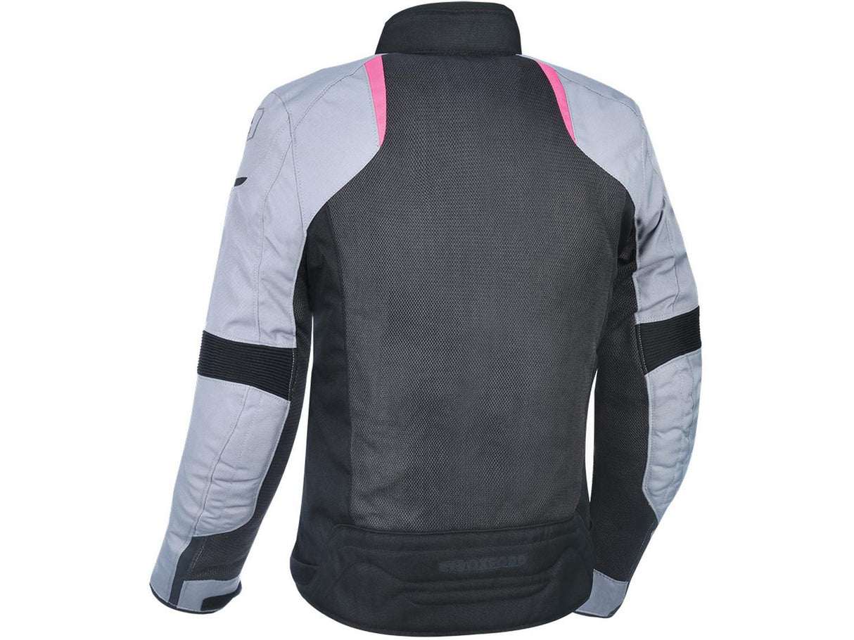 Oxford Iota 1.0 Womens Air Jacket Stealth - Black/Grey/Pink - 16