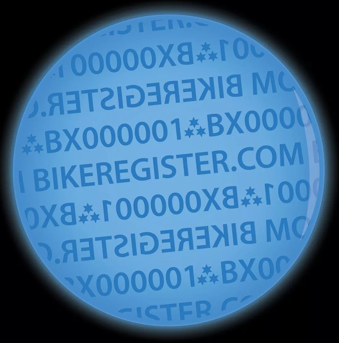 BikeRegister Anti-Theft Bike Protection DIY UV Covert Marking Kit