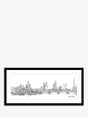 Catherine Stephenson London II Framed Print & Mount 49.5 x 104.5cm - Kazoop 