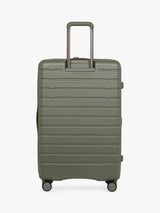 Antler Stamford 4-Wheel 81cm Large Expandable Hard Shell Suitcase - Green