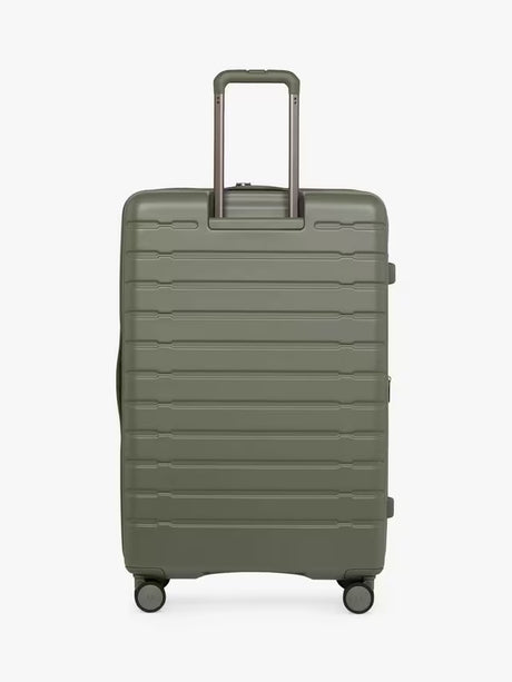 Antler Stamford 4-Wheel 81cm Large Expandable Hard Shell Suitcase - Green