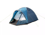 Halfords Outdoor Camping Hiking 4 Person UV Resistant Double Skin Dome Tent