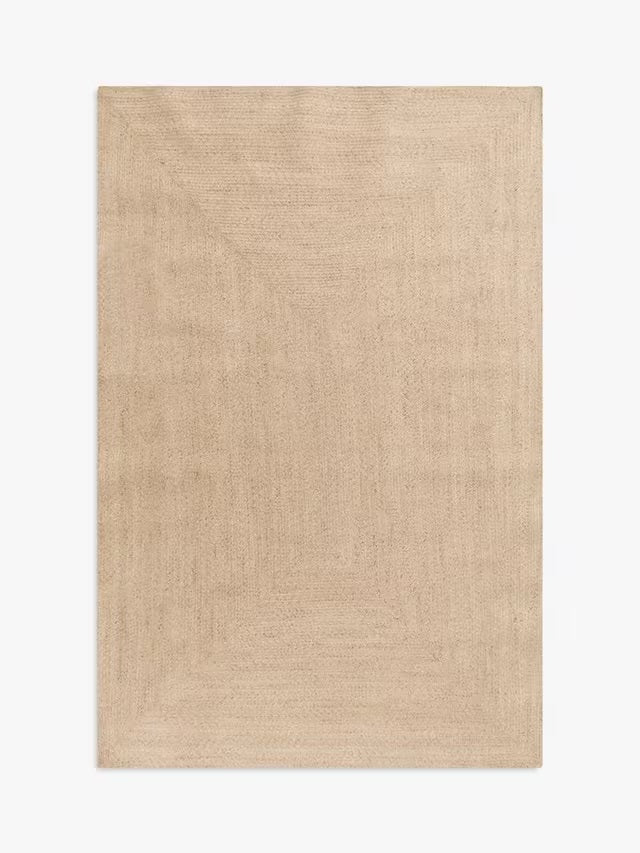 John Lewis Braided Performance Indoor/Outdoor Rug 180 x 120cm - Neutral - Kazoop 