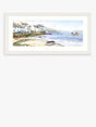 John Lewis Richard Macneil 'Cornwall' Framed Print & Mount 52 x 107cm - Blue - Kazoop 