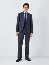 John Lewis Men's Cambridge Linen Regular Fit Suit Jacket - 36R - Navy