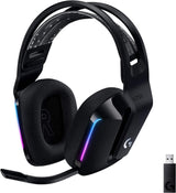 Logitech G733 Lightspeed RGB Wireless/Wired Gaming Headset - Graphite