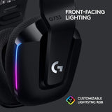 Logitech G733 Lightspeed RGB Wireless/Wired Gaming Headset - Graphite