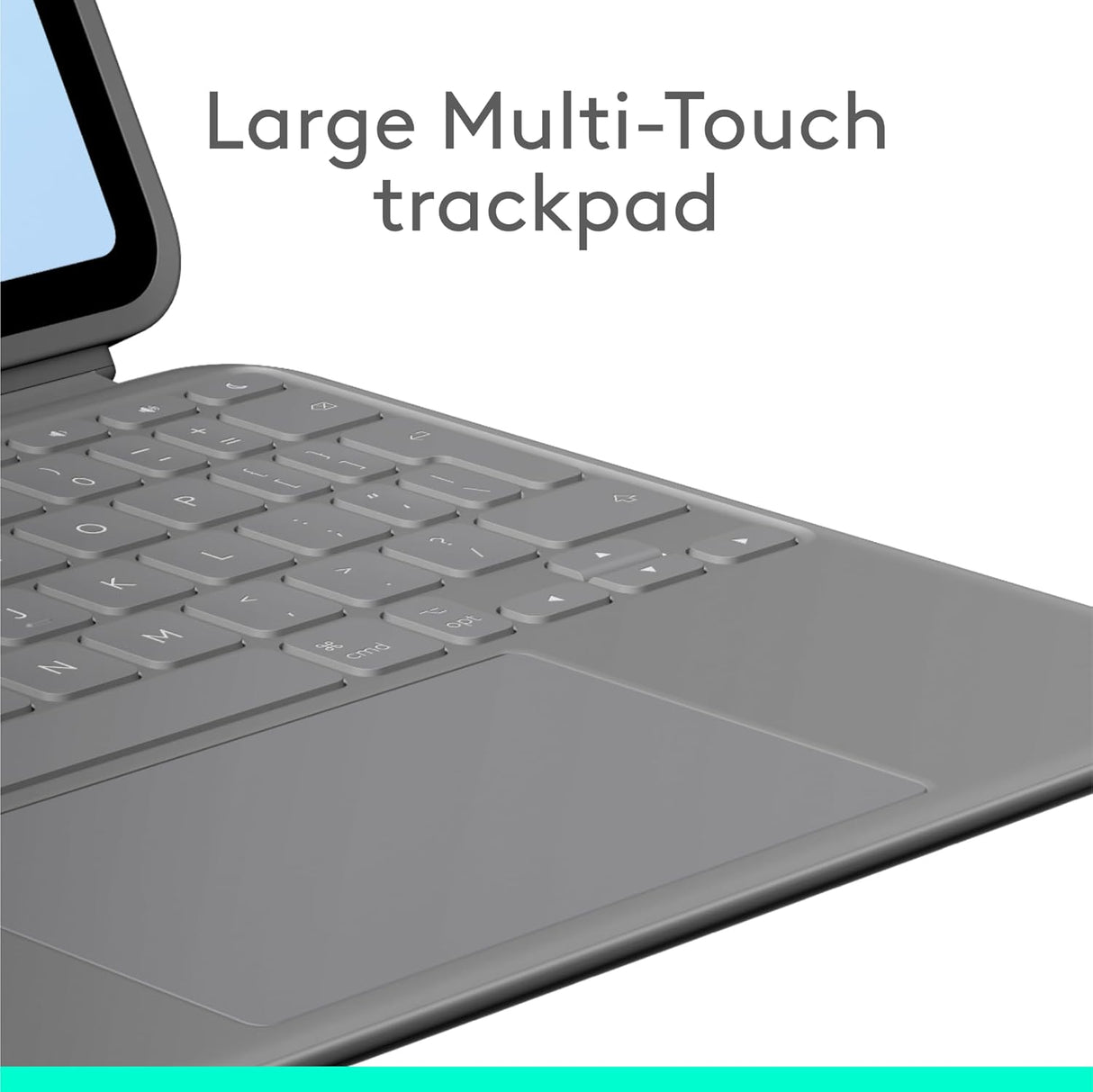 Logitech Combo Touch Backlit Keyboard Case for iPad Pro 13” (M4) - Graphite