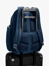 Briggs & Riley Luggage 31L Large Spacious Cargo Travel Backpack - Navy