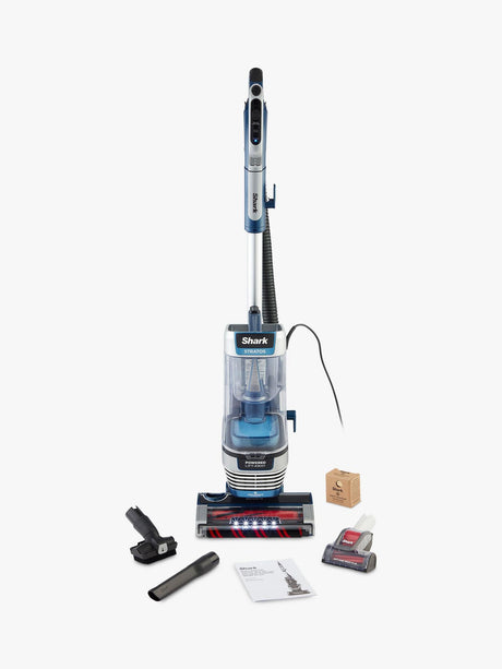 Shark Stratos XL Pet Pro Corded Bagless Upright Vacuum Cleaner - Navy Blue