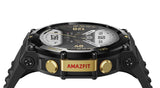 Amazfit T-Rex 2 Men's GPS Bluetooth 47mm Smartwatch - Astro Black/Gold