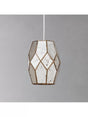 John Lewis Romy Mirrored Glass Ceiling Shade H28 x Dia.22cm - Gold - Kazoop 