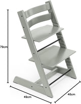 Stokke Tripp Trapp Toddler Ergonomic Adjustable Highchair - Glacier Green