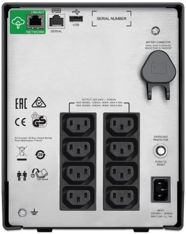 APC Smart-UPS SMC Desktop Uninterruptible Power Supply 1000VA/600W SMC1000IC