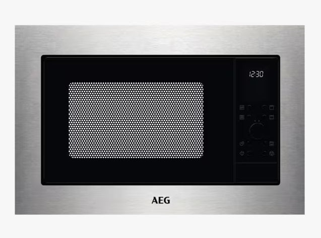 AEG MSE2527DM Integrated 25L Microwave with Grill - Stainless Steel