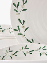 Sophie Conran for Portmeirion Mistletoe Porcelain Dinnerware Set - White