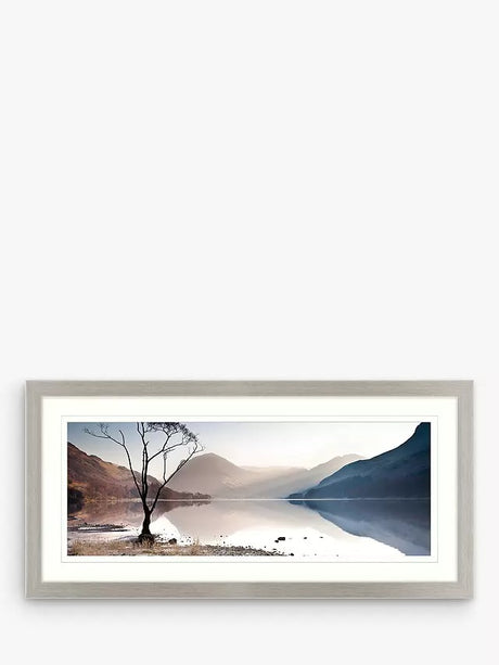 John Lewis James Bell 'Buttermere Tree' Framed Print & Mount 52 x 107cm - Kazoop 