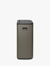 Brabantia Bo Touch Bin 60L H65.6 x W54.5 x D31.2cm - Platinum