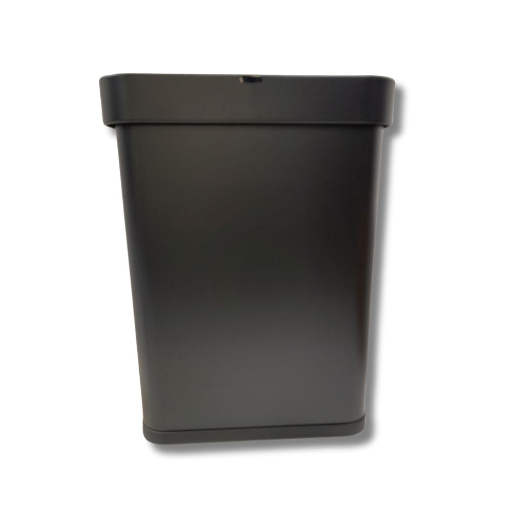 simplehuman Rectangular Kitchen Sensor Bin with Voice Control - Black