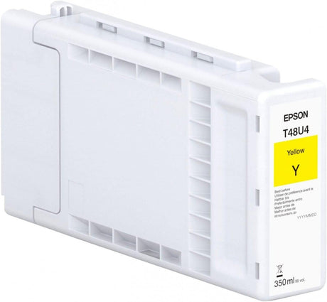 Epson T48U4 350ml Printer Ink Cartridge for SureColor SC-P8500D - Yellow - Kazoop 