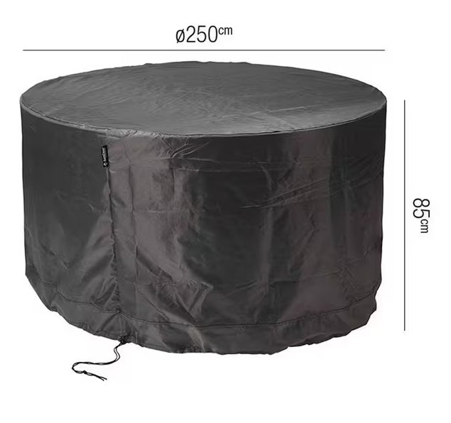 Pacific Aerocover Round Garden Dining Furniture Set Cover 250cm - Anthracite