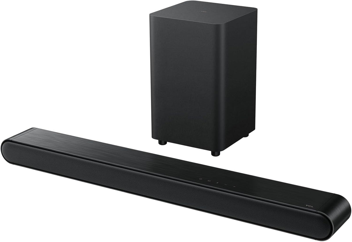 TCL S643WK 3.1Ch Bluetooth Soundbar & Wireless Subwoofer 240W - Black